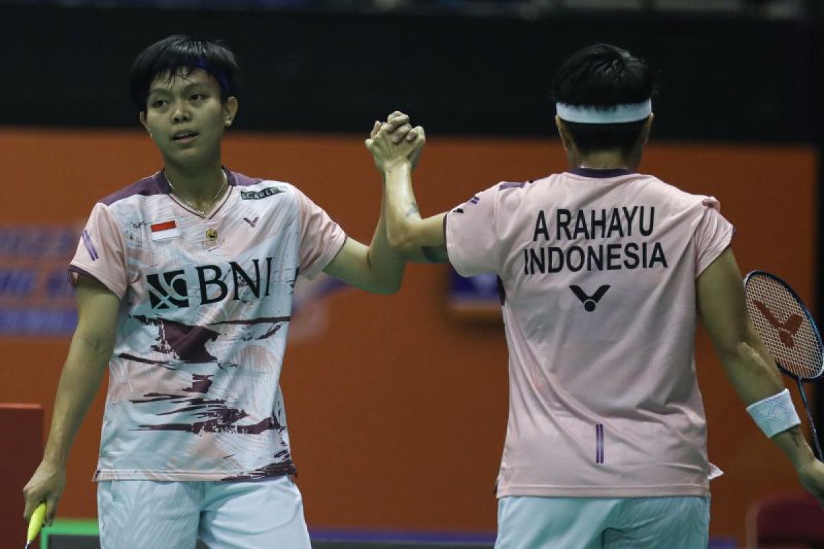 Apri/Fadia juara ganda putri Hong Kong Open 2023