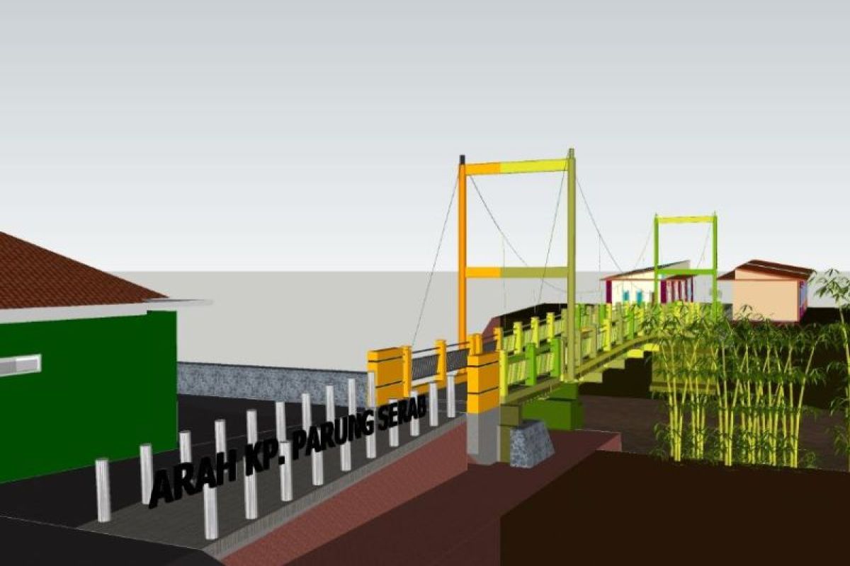 Pemkot Depok perbaiki Jembatan Kampung Serab dengan anggaran Rp1 miliar