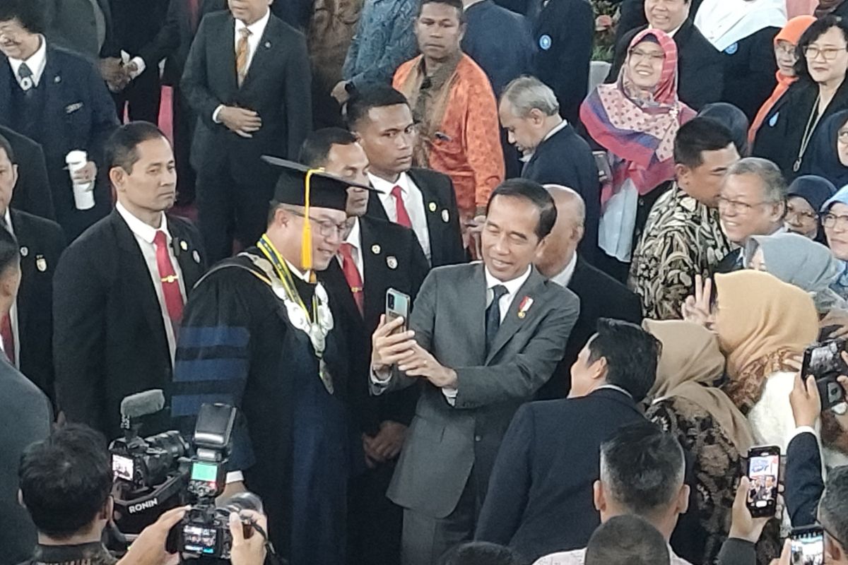 Rektor IPB paparkan upaya hadapi disrupsi pendidikan ke presiden