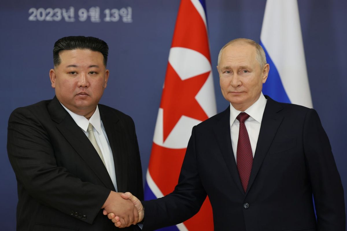 Putin: Rusia tak langgar perjanjian apa pun usai pertemuan dengan Kim