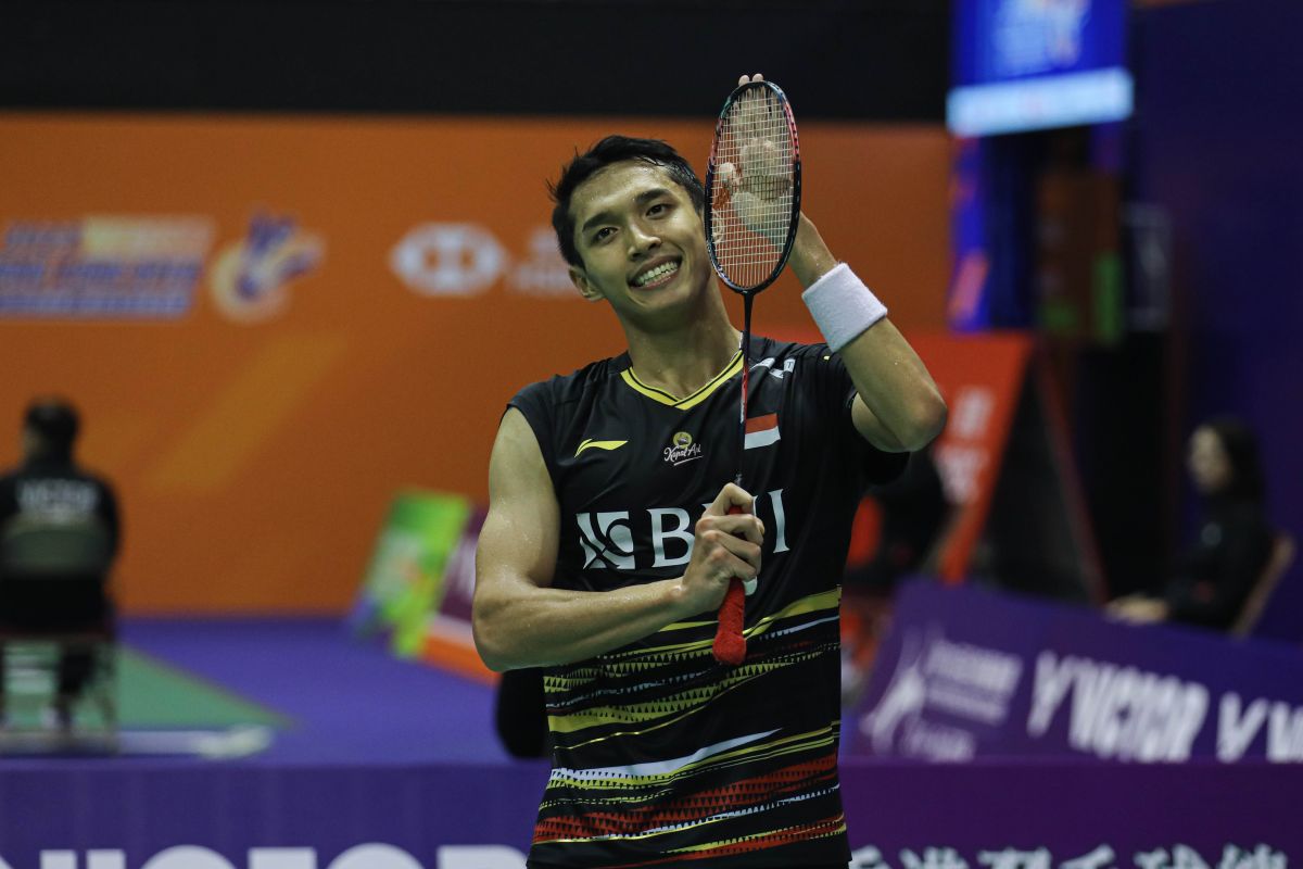 Jonatan hadapi Lee Chia Hao di perempat final Hong Kong Open 2023