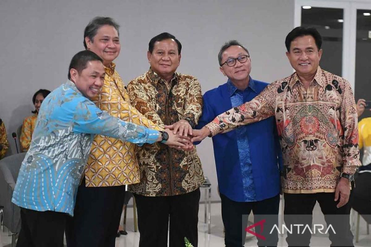 Prabowo sebut mulai susun tim pemenangan Pilpres