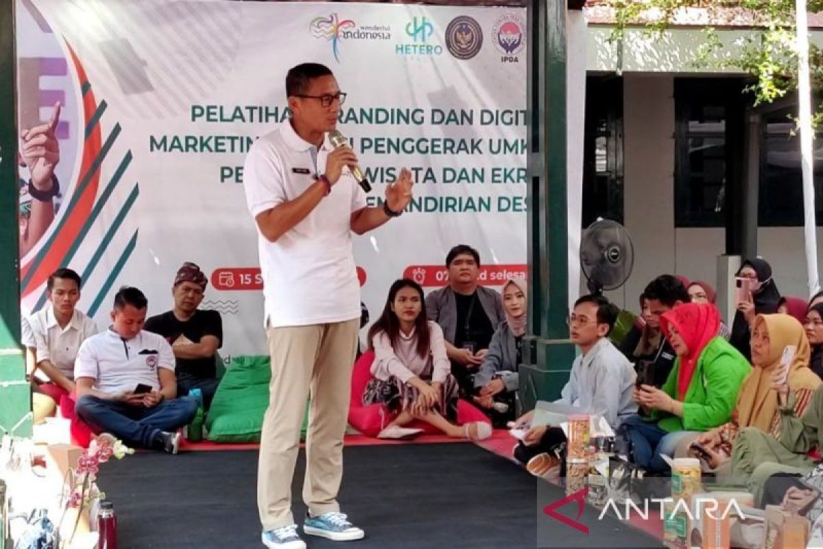 Menparekraf targetkan penambahan desa  wisata