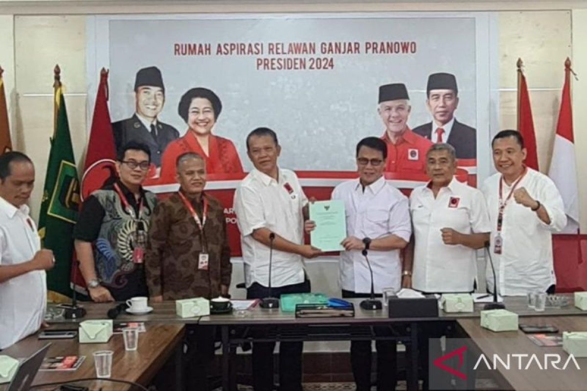 Relawan Projo resmi gabung tim Pemenangan Ganjar Pranowo