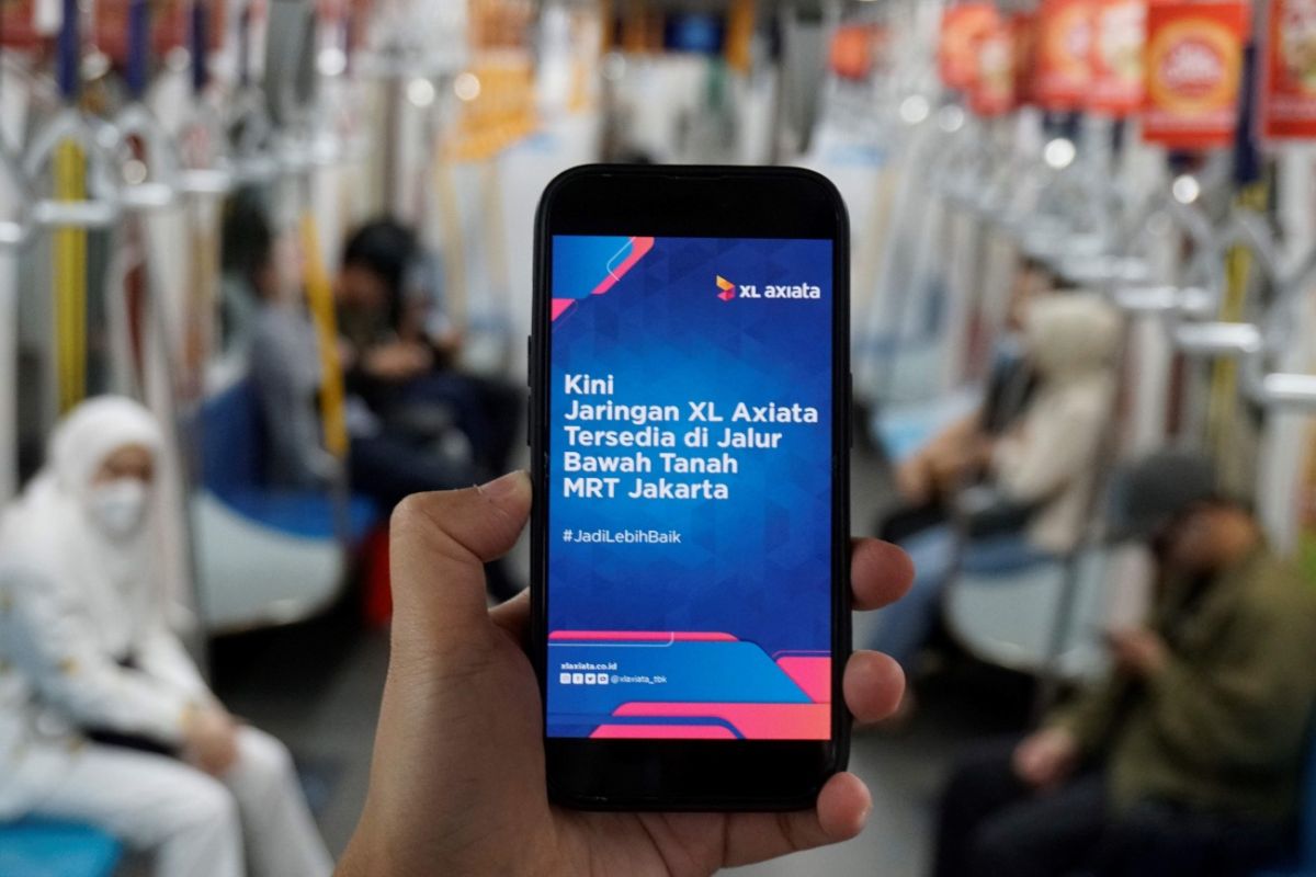 Sinyal 4G XL Axiata kini tersedia di Sepanjang Jalur MRT Jakarta