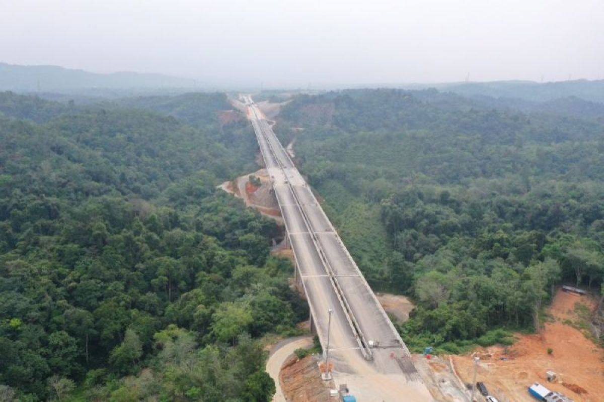 Pembangunan jalan tol Bangkinang-Koto Kampar rampung akhir 2023