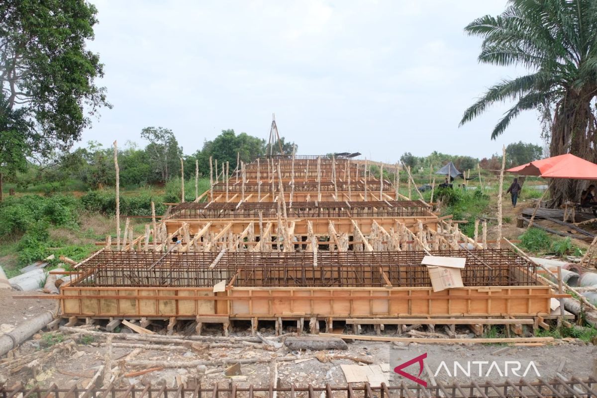 Jembatan penghubung Batola-Kabupaten Banjar Kalsel diharapkan segera selesai