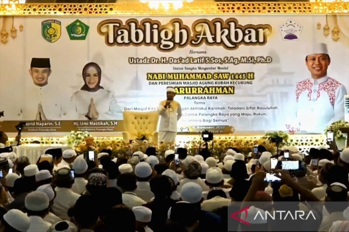 Tabligh Akbar Das'ad Latif ajak umat pilih pemimpin amanah