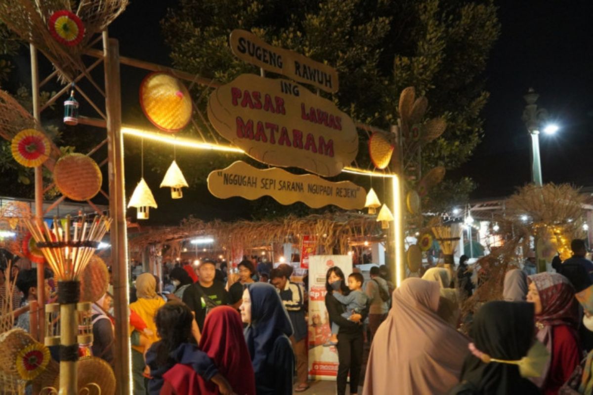 Pasar Lawas Mataram di Bantul bagian upaya lestarikan budaya