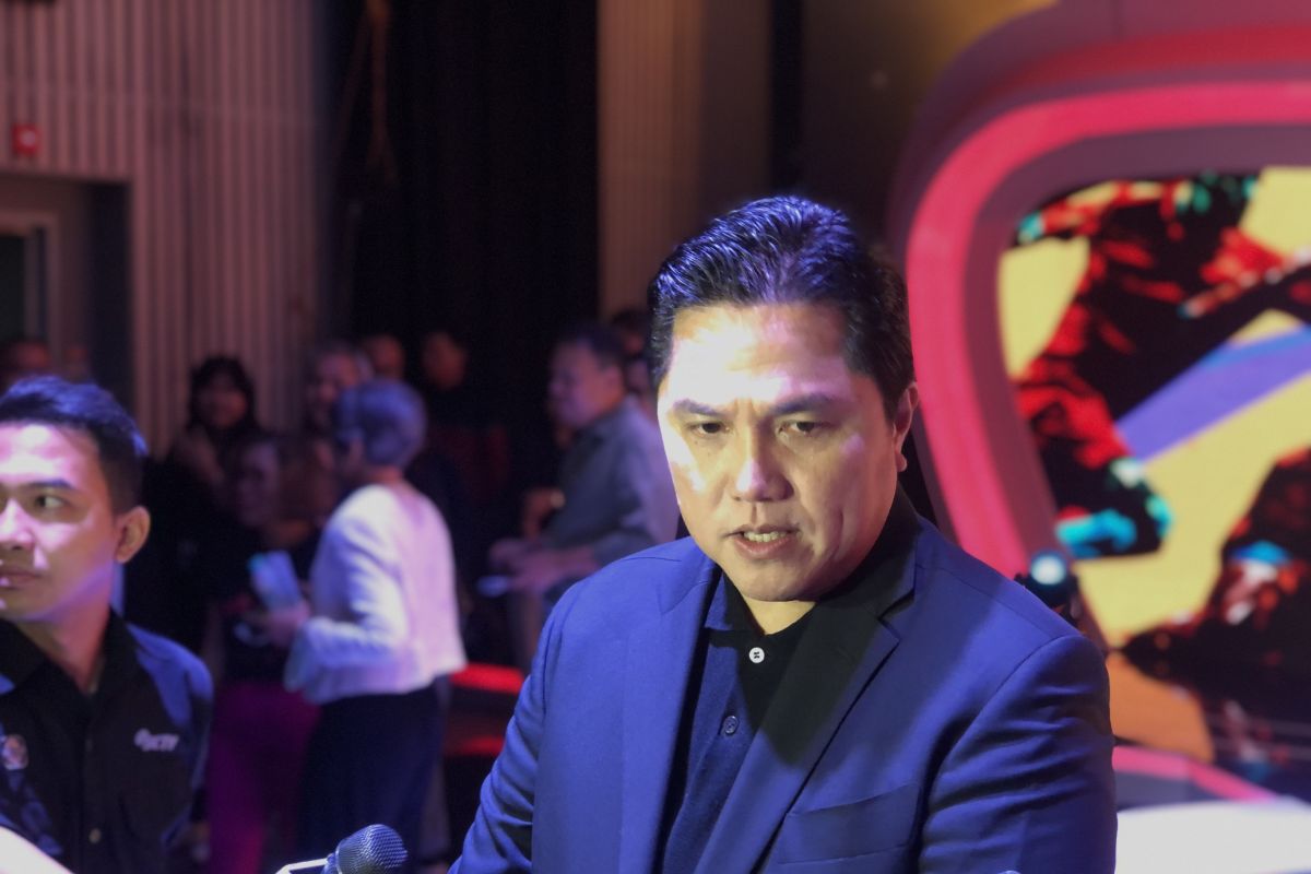 Erick Thohir sebut timnas U-17 belum tentu bermain di JIS Jakut selama Piala Dunia U-17