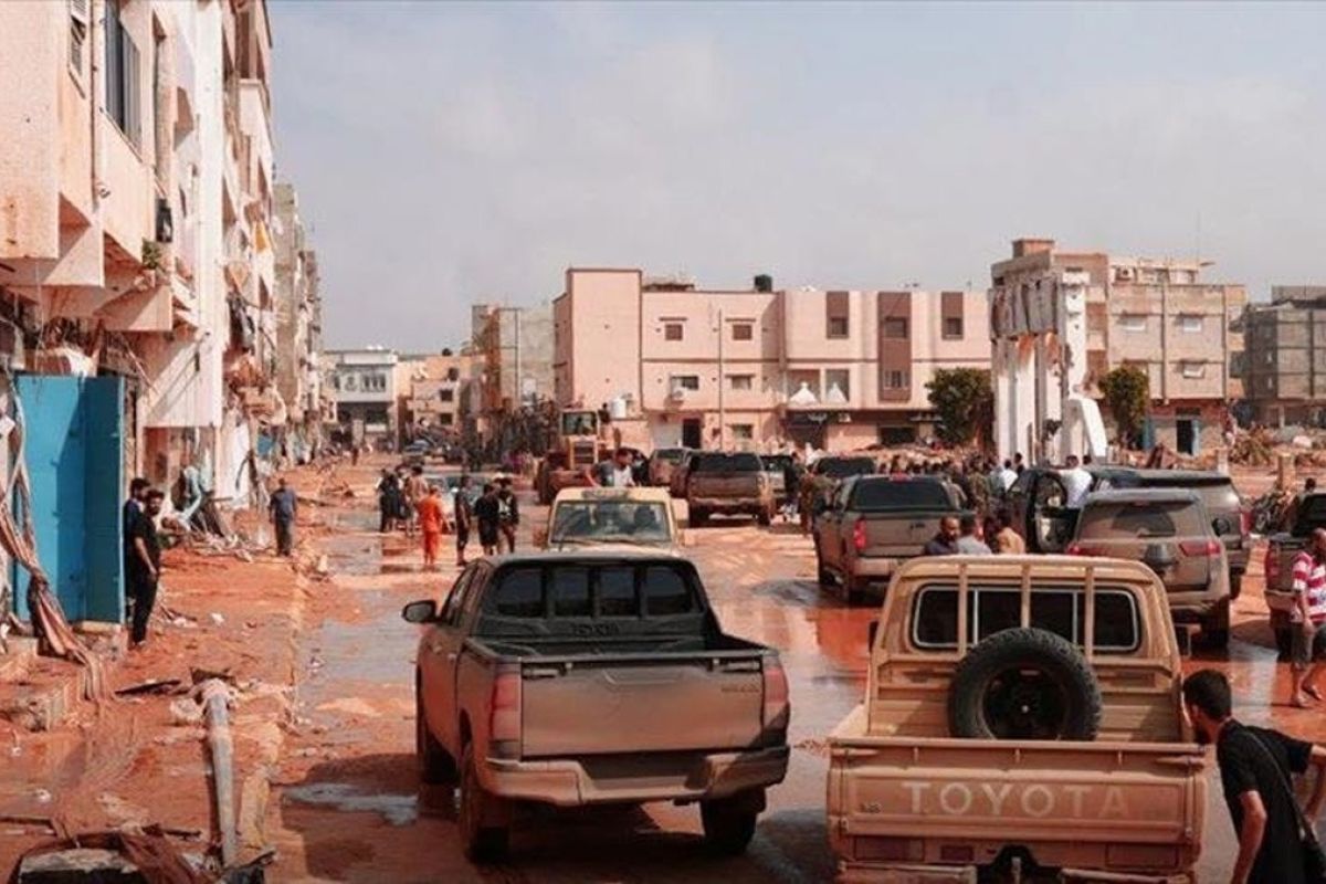 245 jasad korban banjir di Kota Derna Libya ditemukan tim SAR dalam sehari