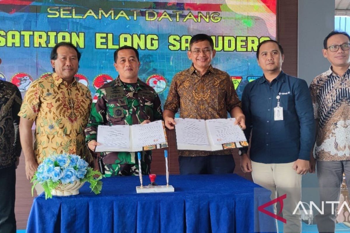 PT Timah dan Lanal TNI AL bersinergi amankan tambang bijih timah di Karimun