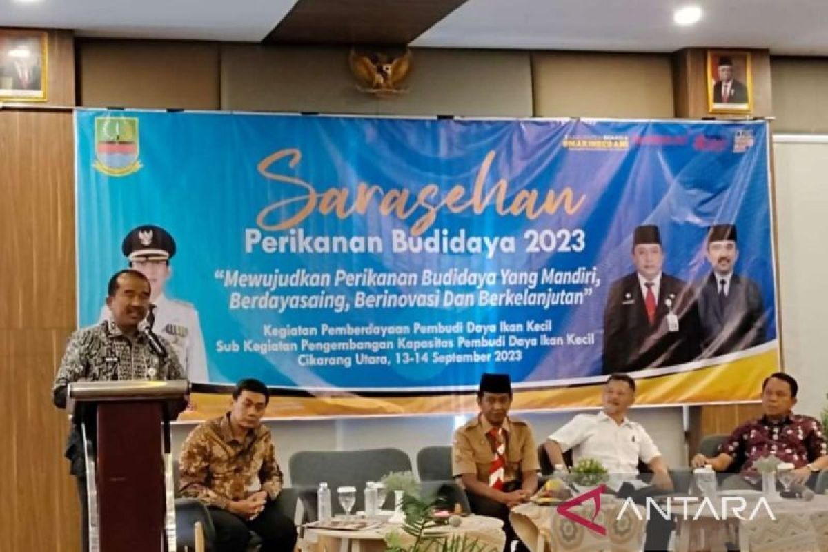 Pemkab Bekasi tingkatkan produksi ikan budidaya dan tangkap 7.500 ton per tahun