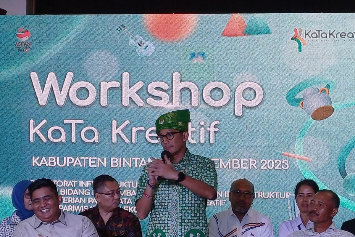 Menparekraf hadirkan workshop KaTa Kreatif di Bintan