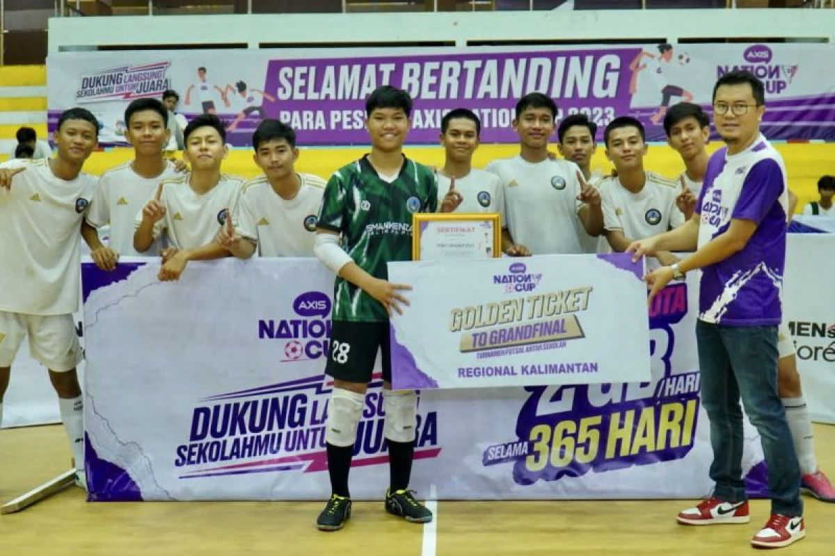 SMKN 1 Balikpapan wakili Kalimantan ke final Futsal Axis Nation Cup 2023