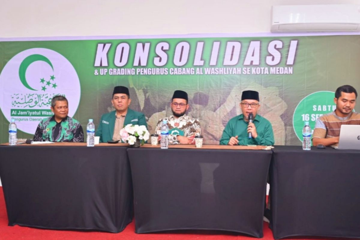 Songsong 100 tahun, PD Al Washliyah Medan perkuat konsolidasi