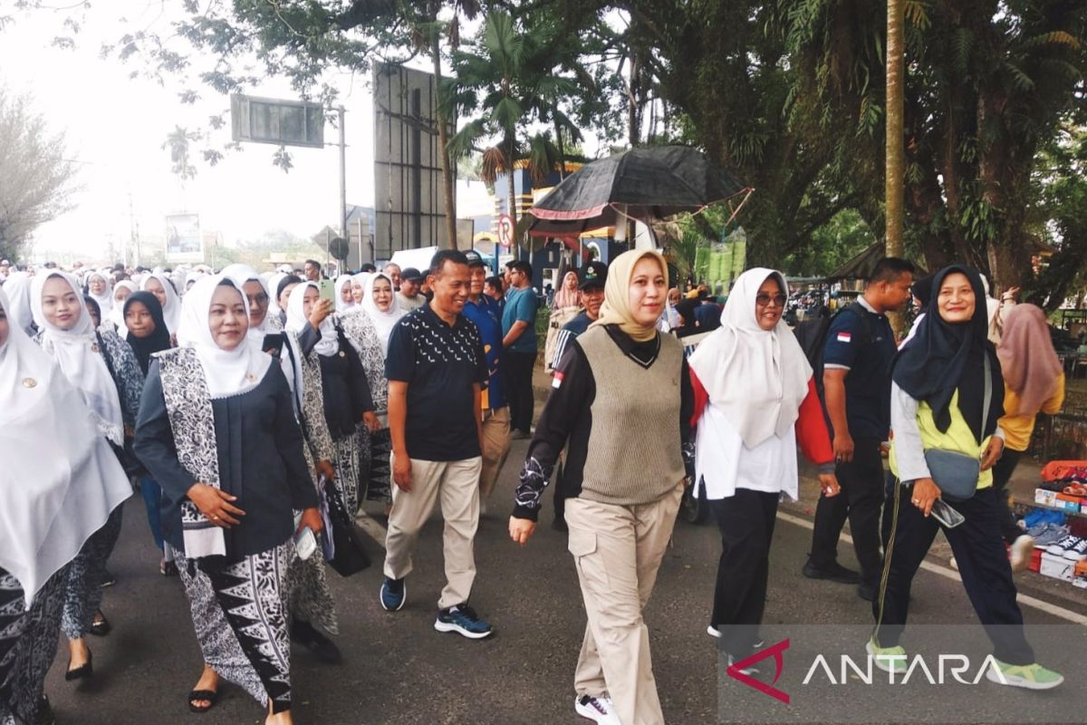 Hari bebas kendaraan kembali digelar di Danau Raja