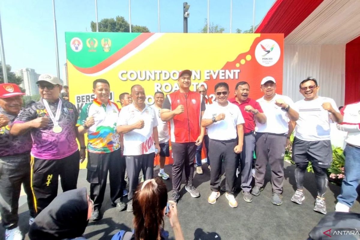 Ajang Run for PON 2023 sukses menyedot animo masyarakat