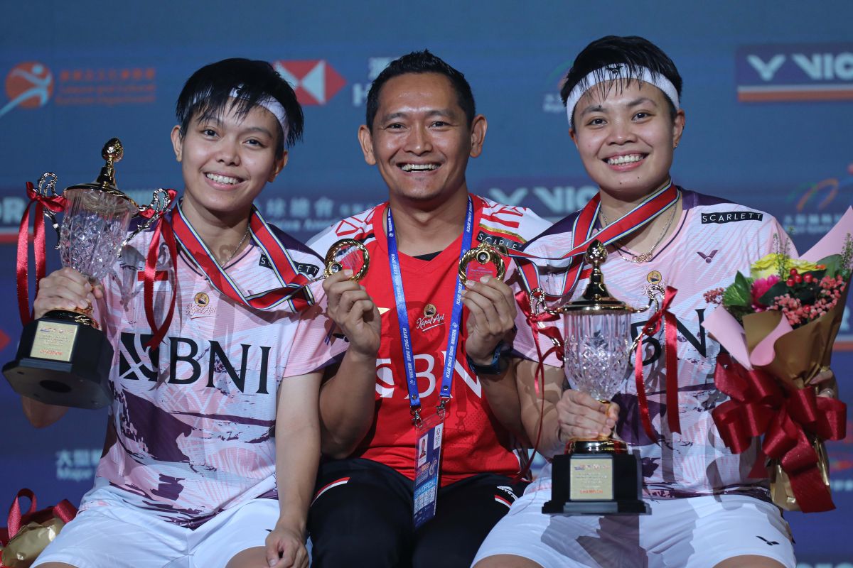 Apriyani/Fadia makin terpacu raih gelar usai juarai Hong Kong Open 2023