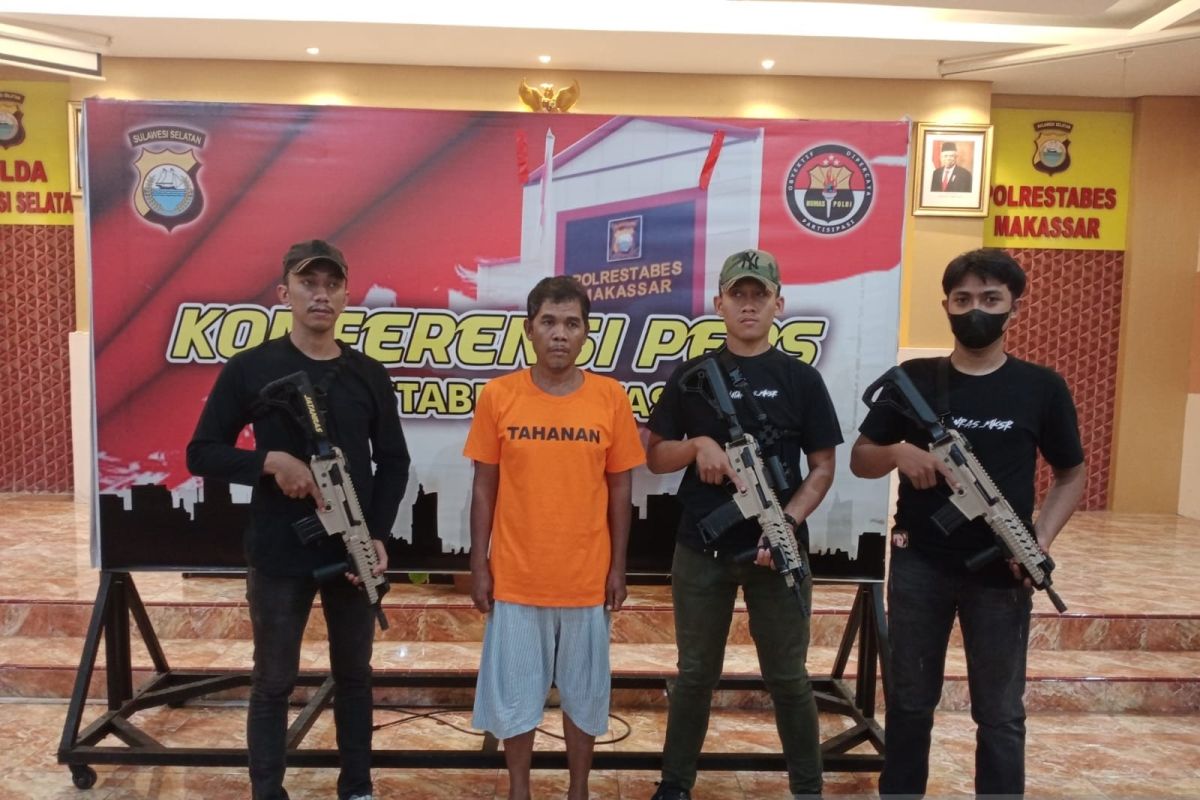 Supir angkot di Makassar ditangkap polisi karena diduga mencabuli anak-anak