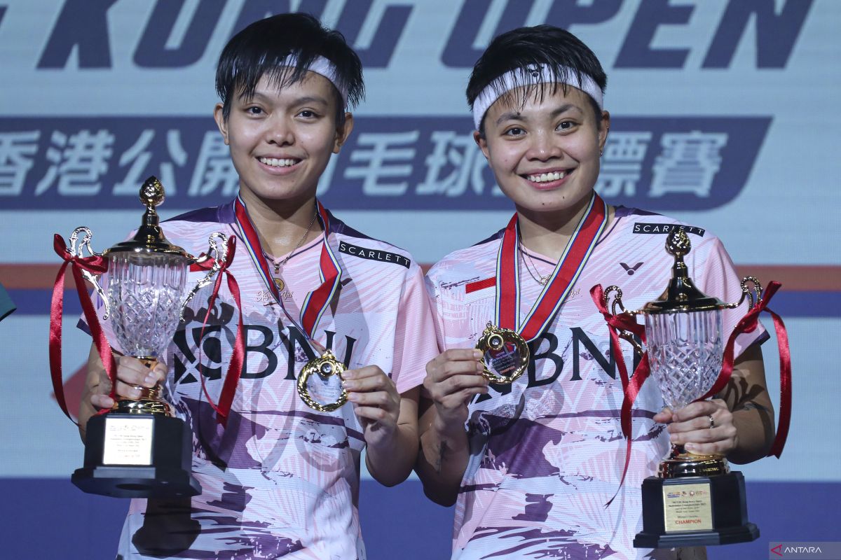 Apri/Fadia juarai Hong Kong Open 2023