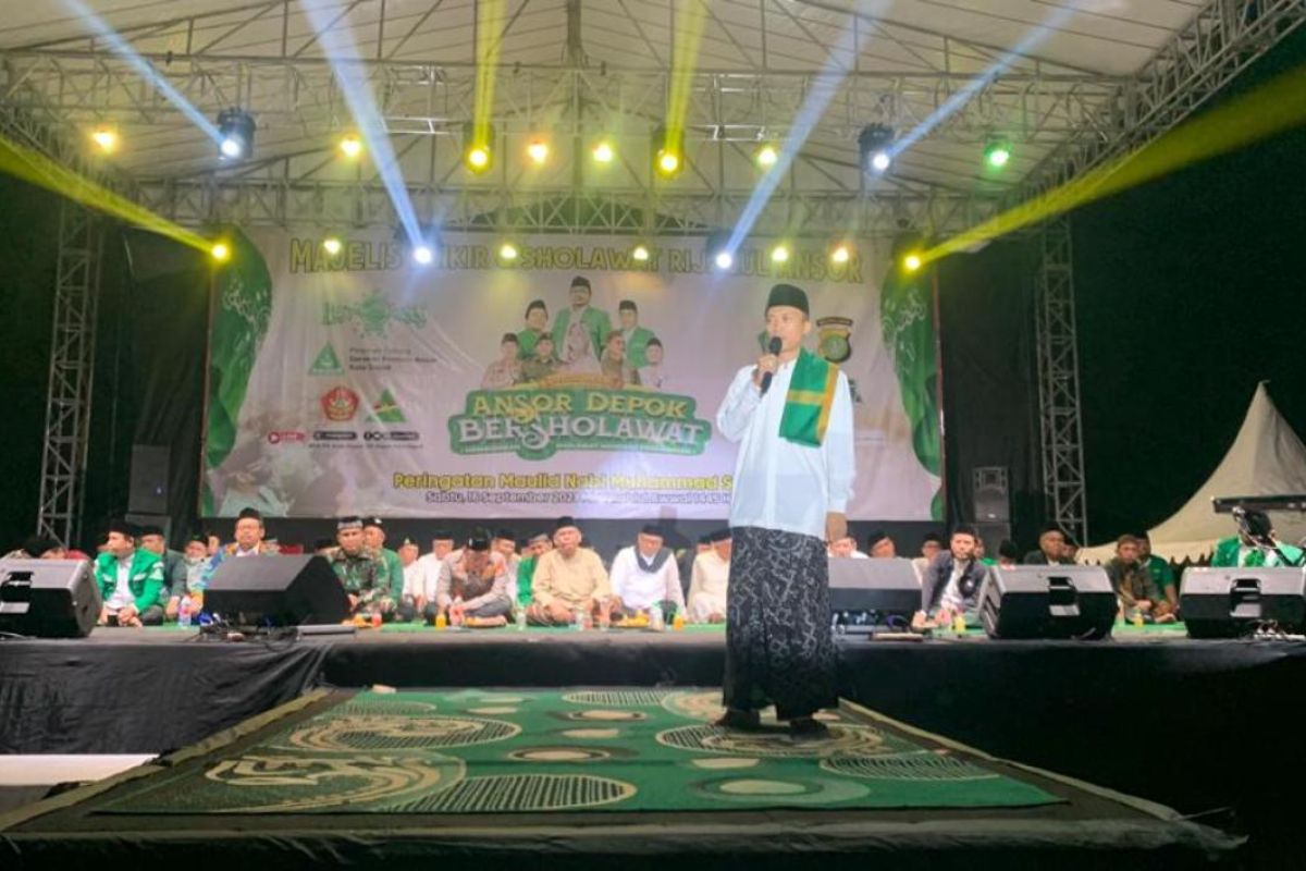 NU Depok bentengi anak milenial dengan zikir dan selawat