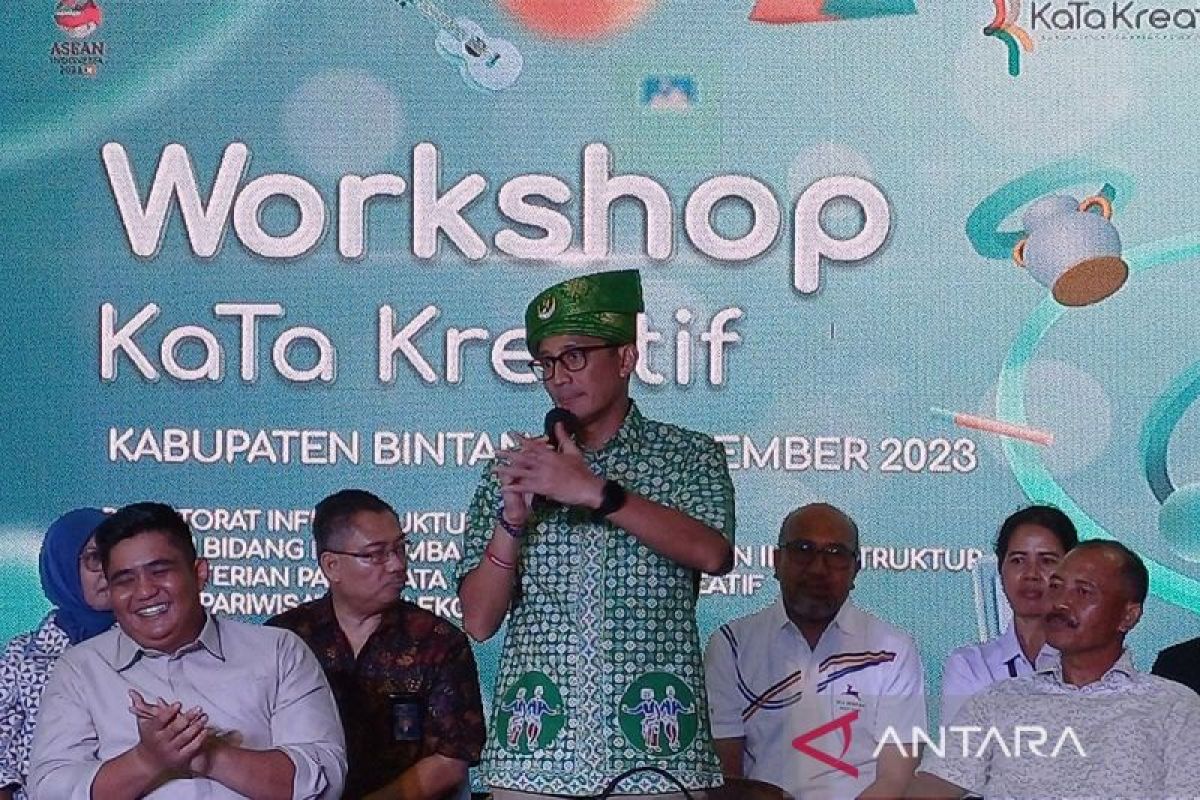 Menparekraf hadirkan workshop KaTa Kreatif di Kabupaten Bintan