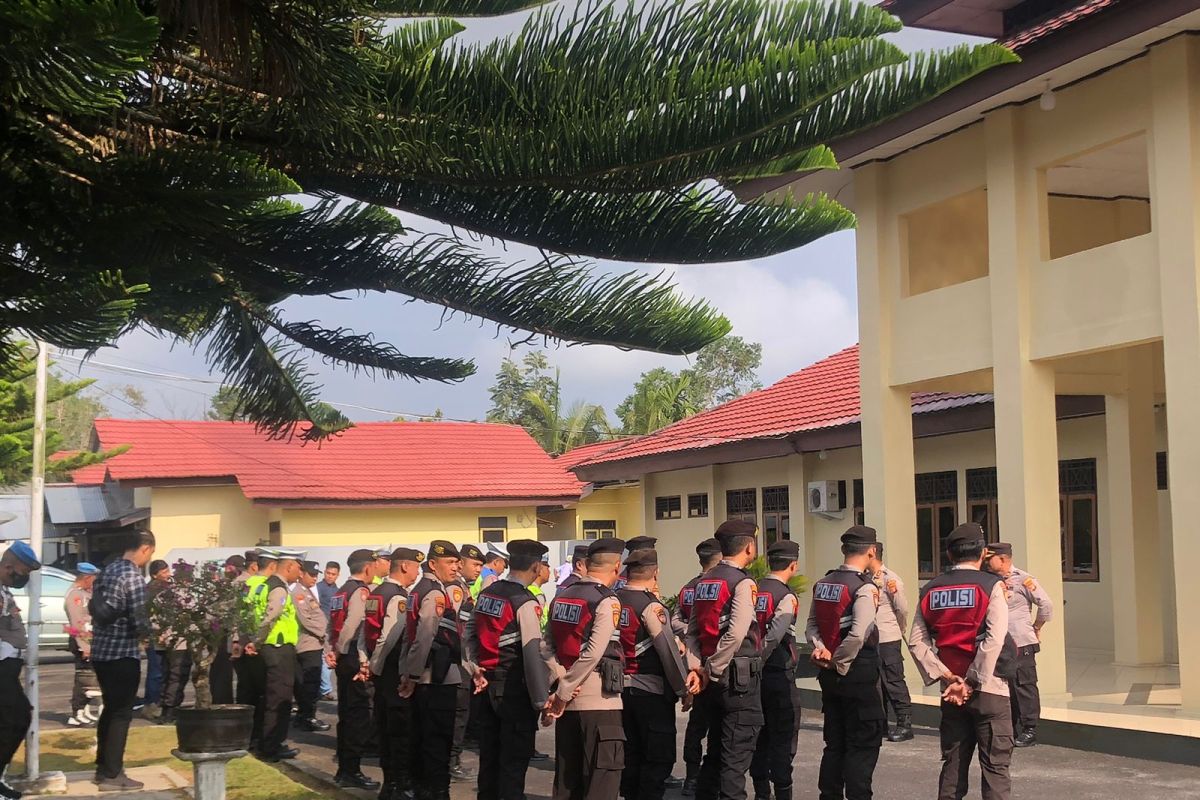 Polisi siagakan 70 personel amankan sidang bentrok warga dan PT KCMU