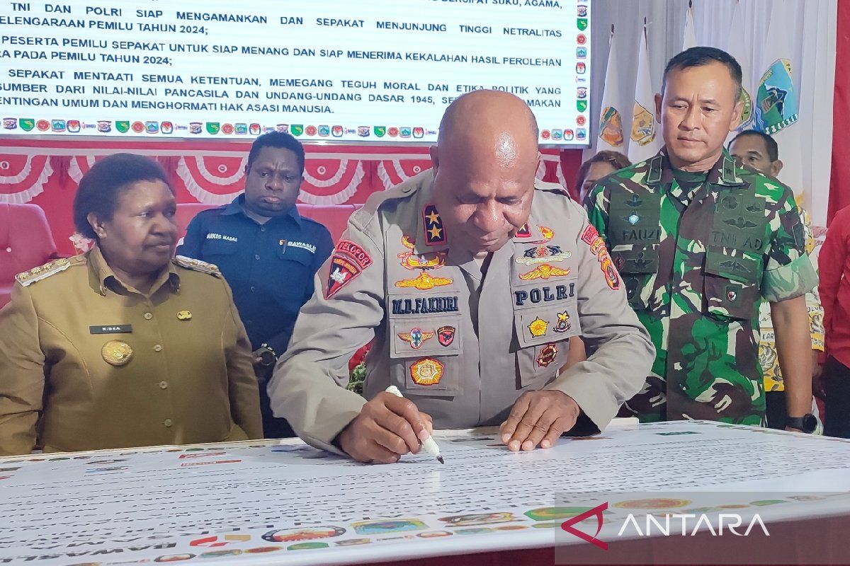 Kapolda Papua Irjen Fakhiri: Jangan gunakan kelompok bersenjata dalam Pemilu 2024