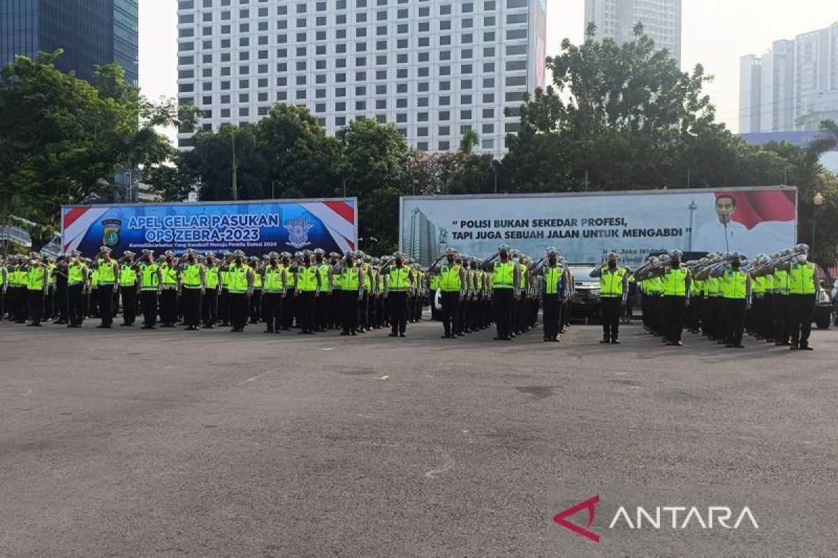 Polda Metro Jaya kerahkan 2.939 personel dalam Operasi Zebra 2023