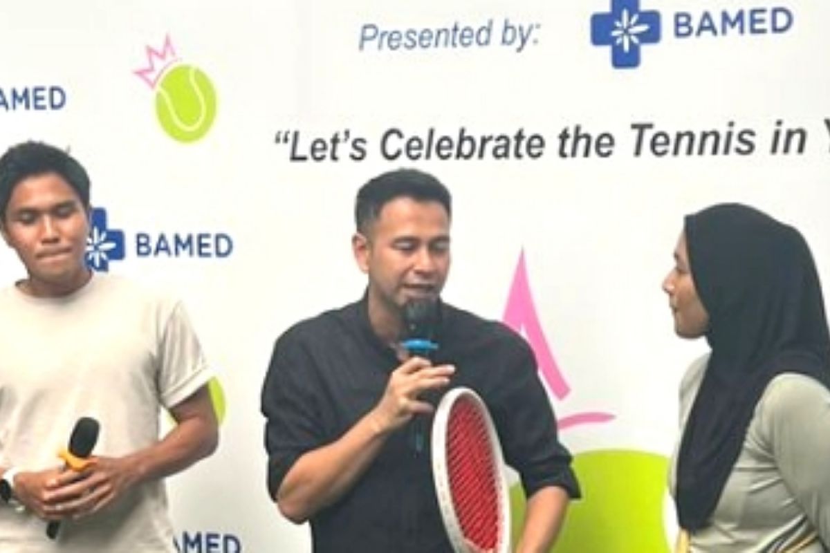 Penutupan Turnamen Tenis Spinderellas Cup 2023 Dimeriahkan Artis Raffi Ahmad
