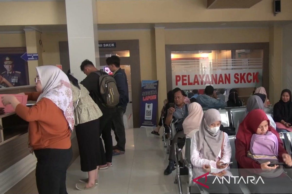 Polresta: Penerbitan SKCK jelang tes CPNS di Bengkulu capai 341 orang