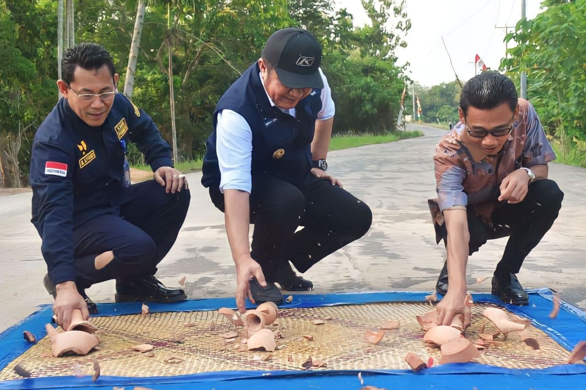 Gubernur Sumsel meresmikan jalan penghubung OKU Timur-Ogan Ilir