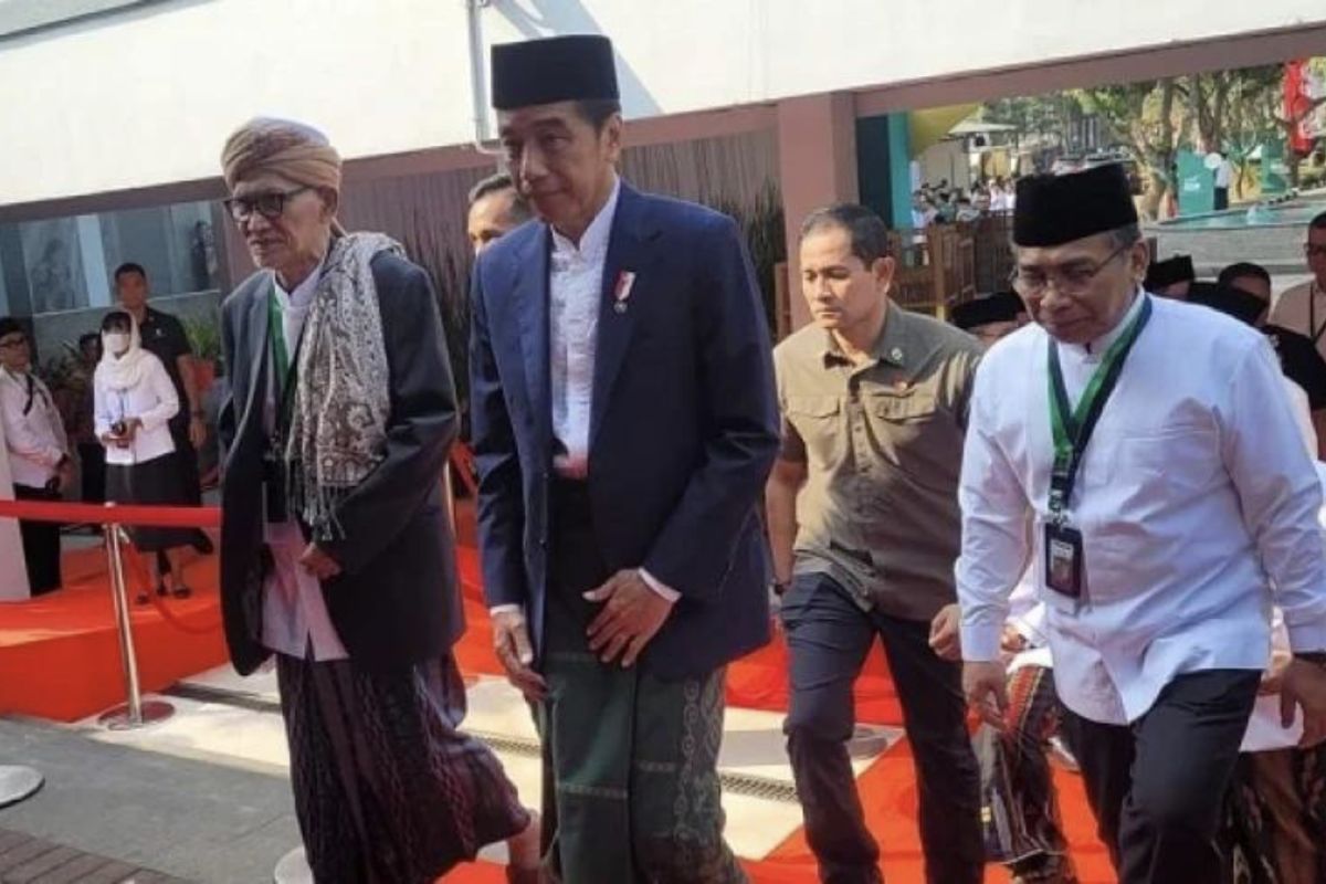 Presiden Jokowi dukung skema digitalisasi NU konsolidasi Nahdiyin