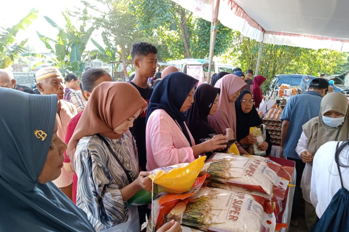 Pemkot Mataram menggelar pangan murah 25-27 September kendalikan harga