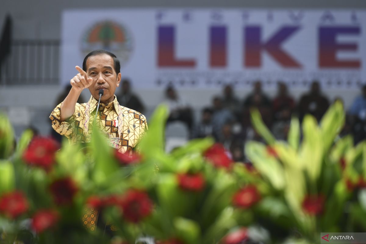 Presiden Jokowi kembali tegaskan capres-cawapres urusan parpol