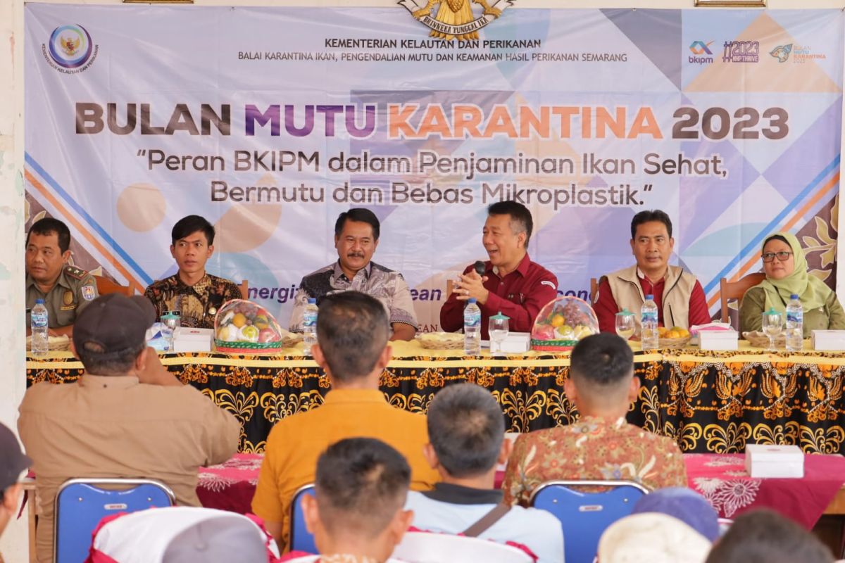 BKIPM Semarang bagikan 600 paket ikan sehat bermutu ke warga Cilacap