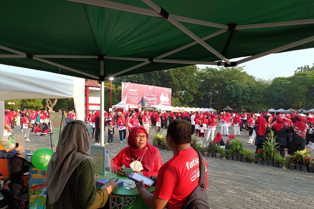 Jalan sehat Fesbuk 2, Radio Elgangga dan Dompet Dhuafa hadirkan dapur keliling dan klinik sehat