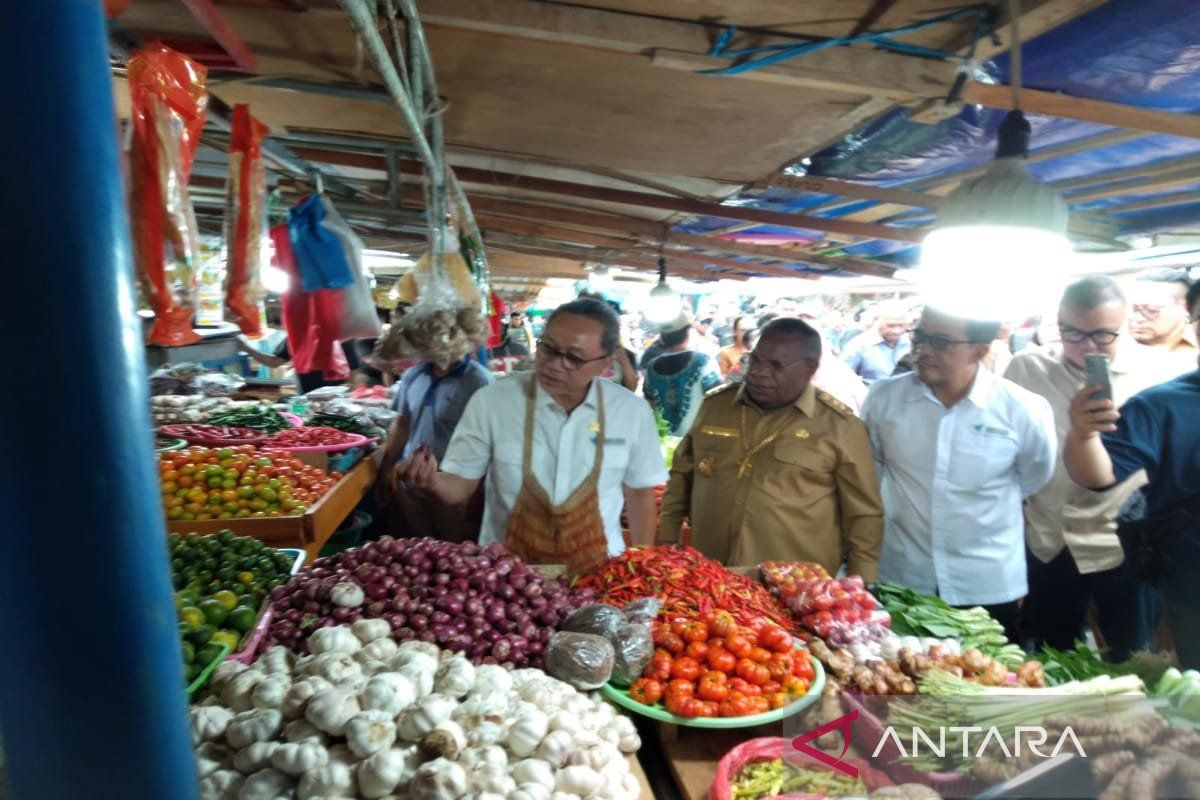 Mendag Zulkifli: Harga bahan pokok di Mimika stabil