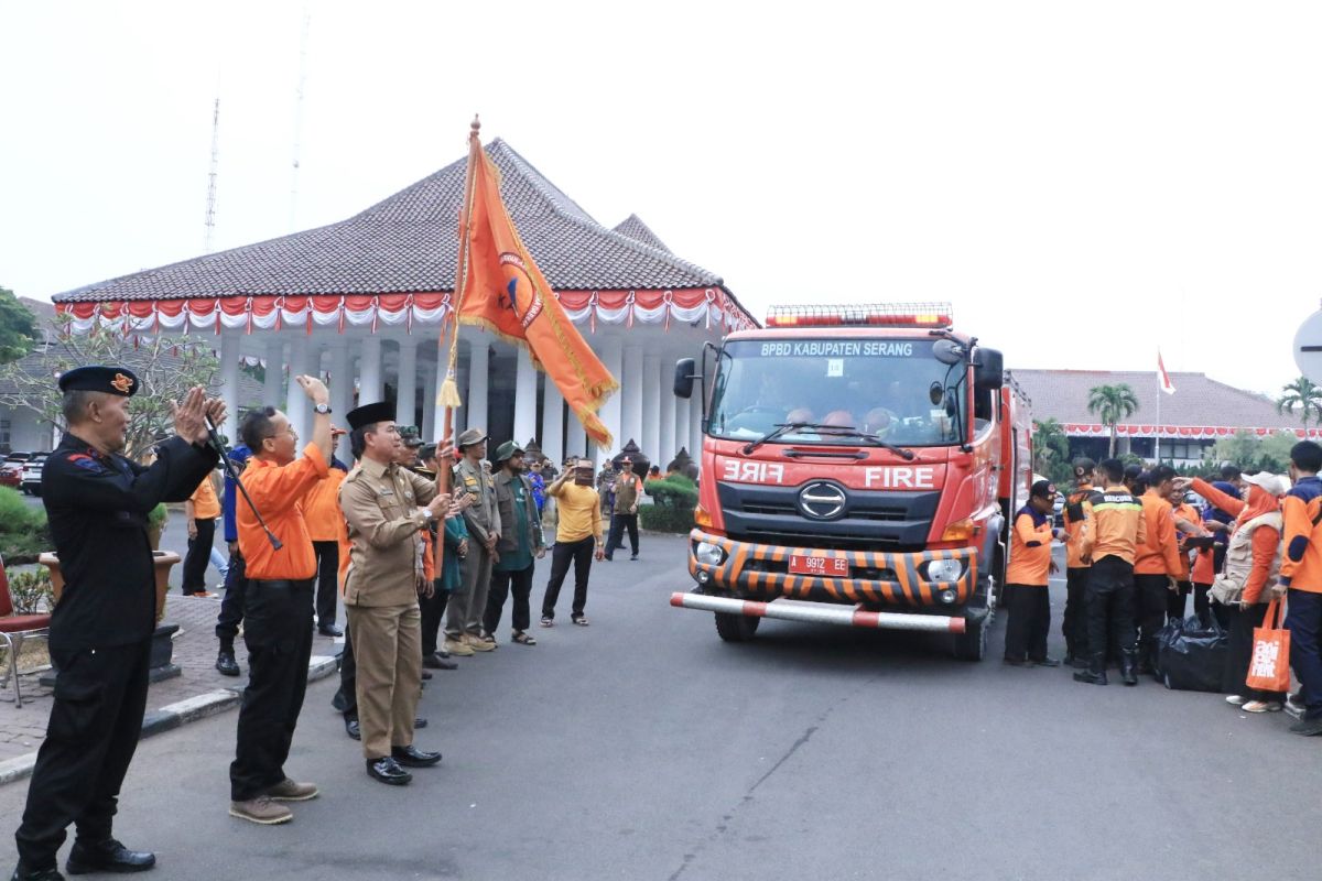 Pemkab Serang distribusikan air bersih ke kecamatan terdampak kekeringan