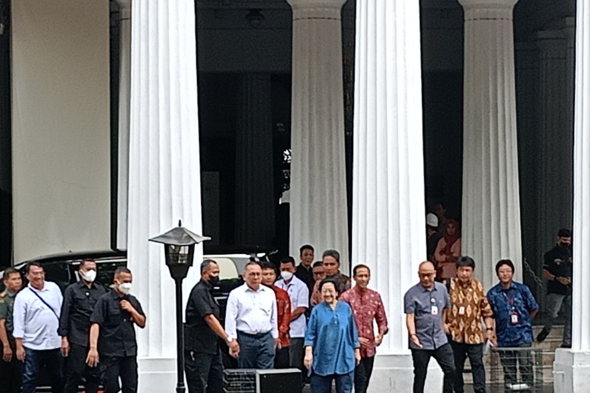 Megawati kunjungi Museum Nasional