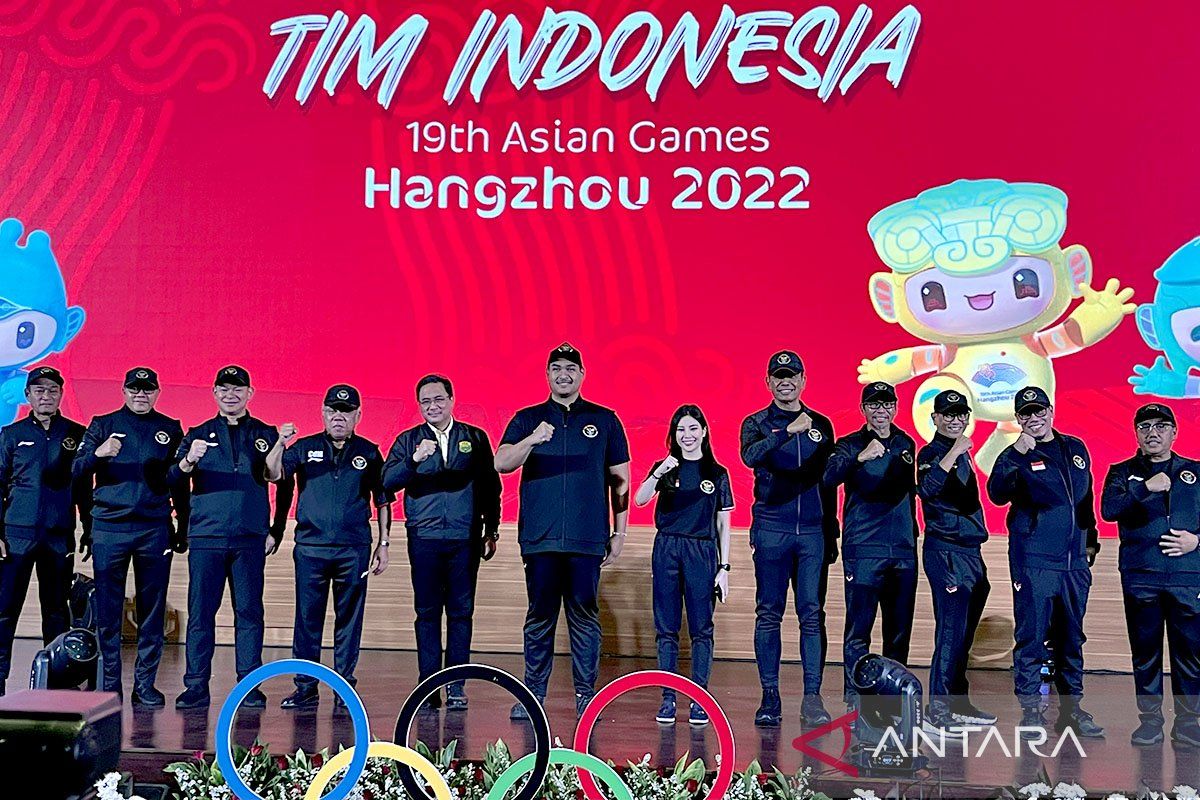 Tim Indonesia untuk Asian Games Hangzhou dikukuhkan