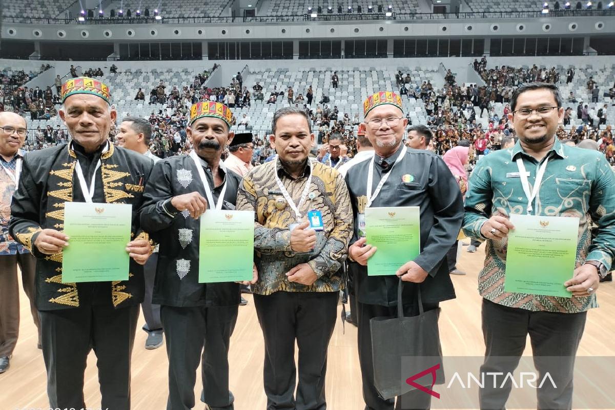 Dua wilayah hutan adat di Aceh Jaya diakui negara, Pj Bupati: Sangat progresif