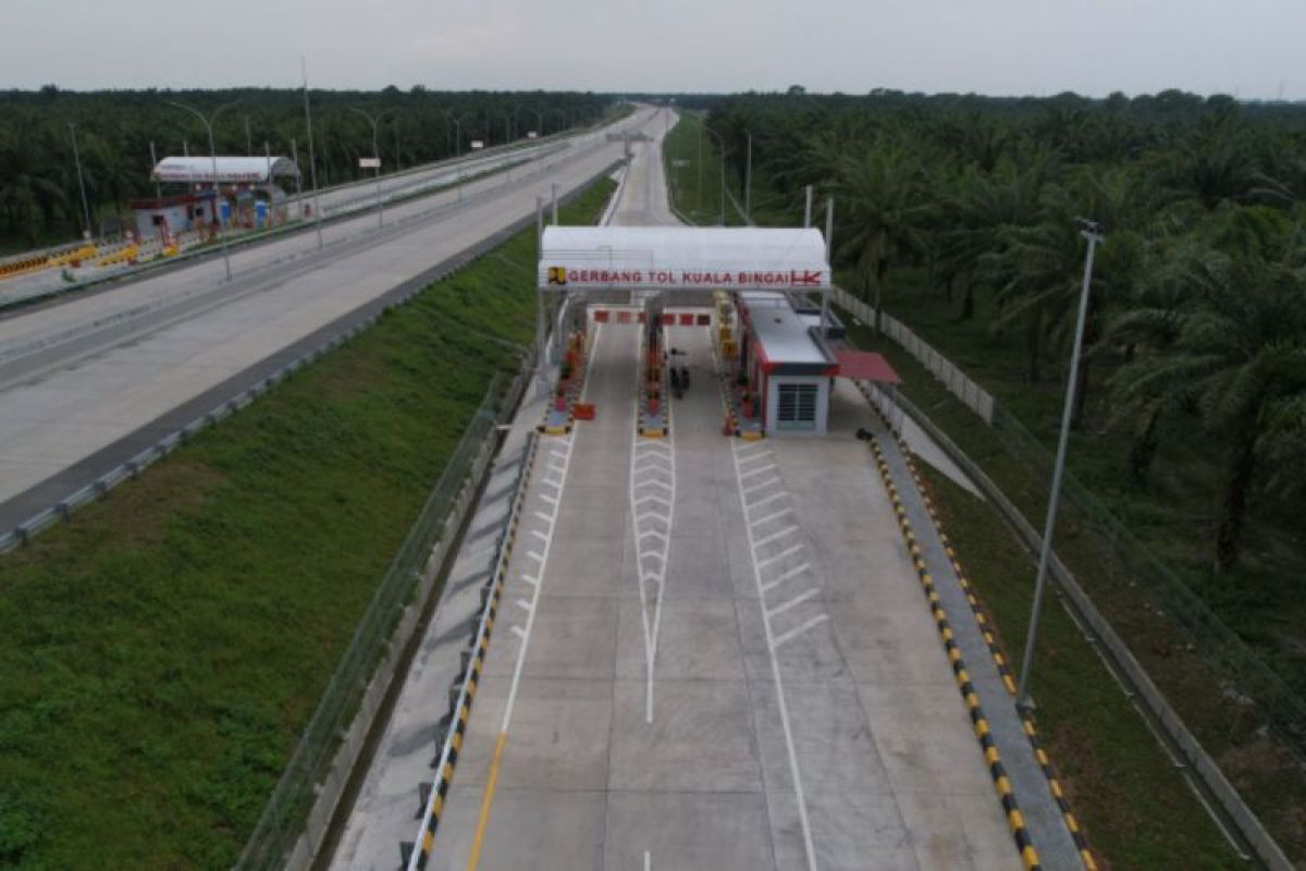 Tol Binjai - Langsa Segmen Stabat - Kualabingai mulai dioperasikan Rabu