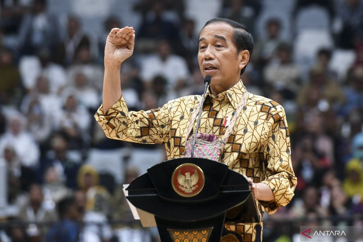 Presiden Jokowi kembali tegaskan capres-cawapres urusan parpol