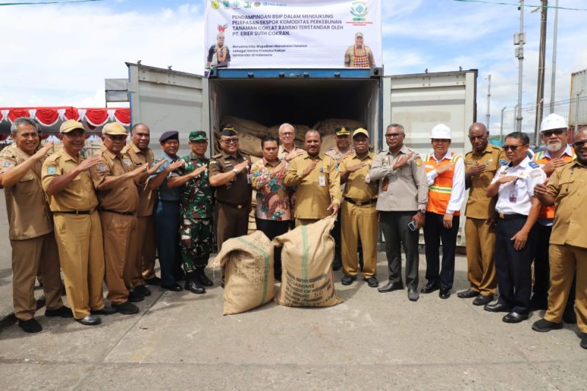 Pemerintah Papua Barat ekspor 5 ton kakao Ransiki ke Eropa
