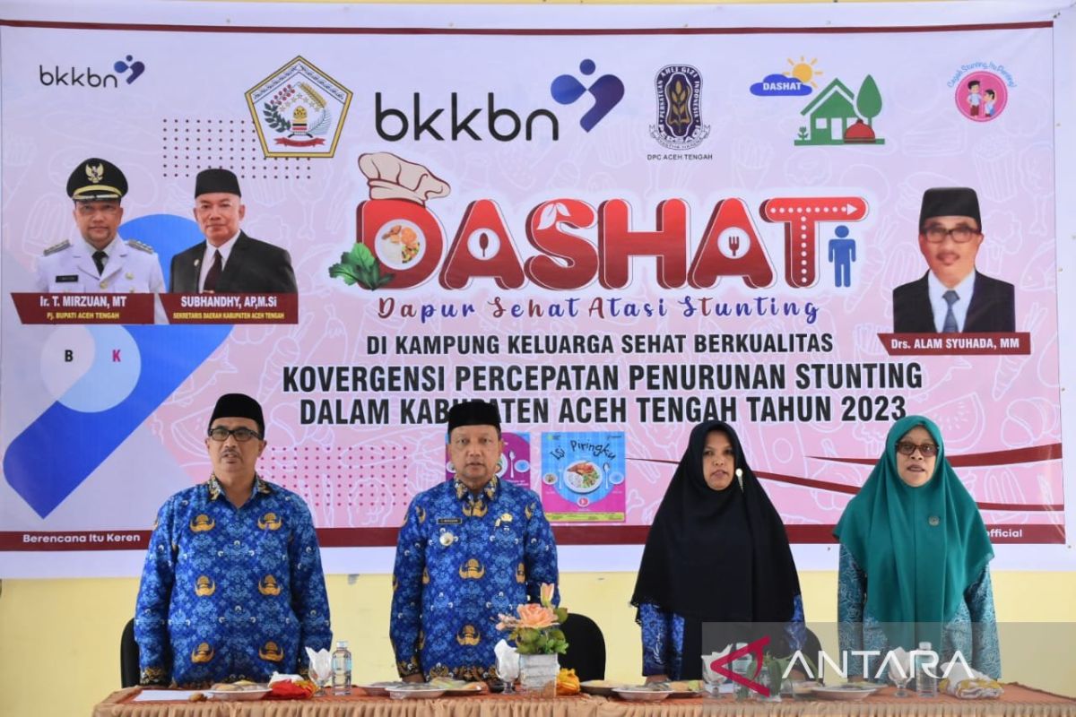 Pj Bupati Mirzuan: Dashat upaya kongkret pemerintah atasi stunting di Aceh Tengah