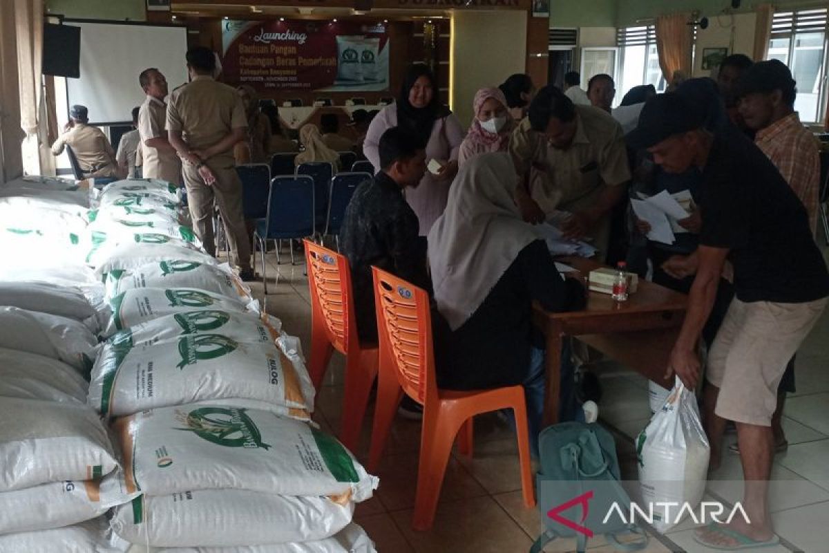 Bulog Banyumas catat 2.426 ton beras bantuan pangan telah tersalurkan