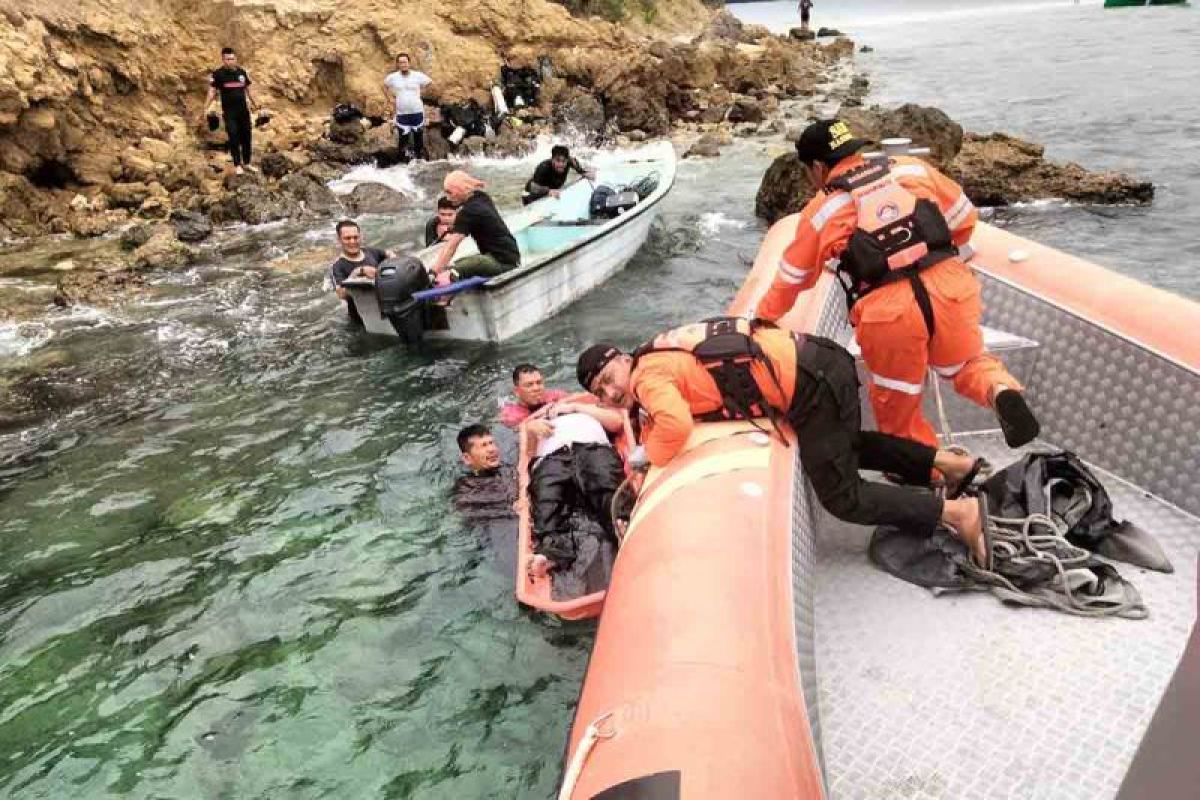Basarnas evakuasi penyelam tak sadarkan diri di perairan Aceh Besar