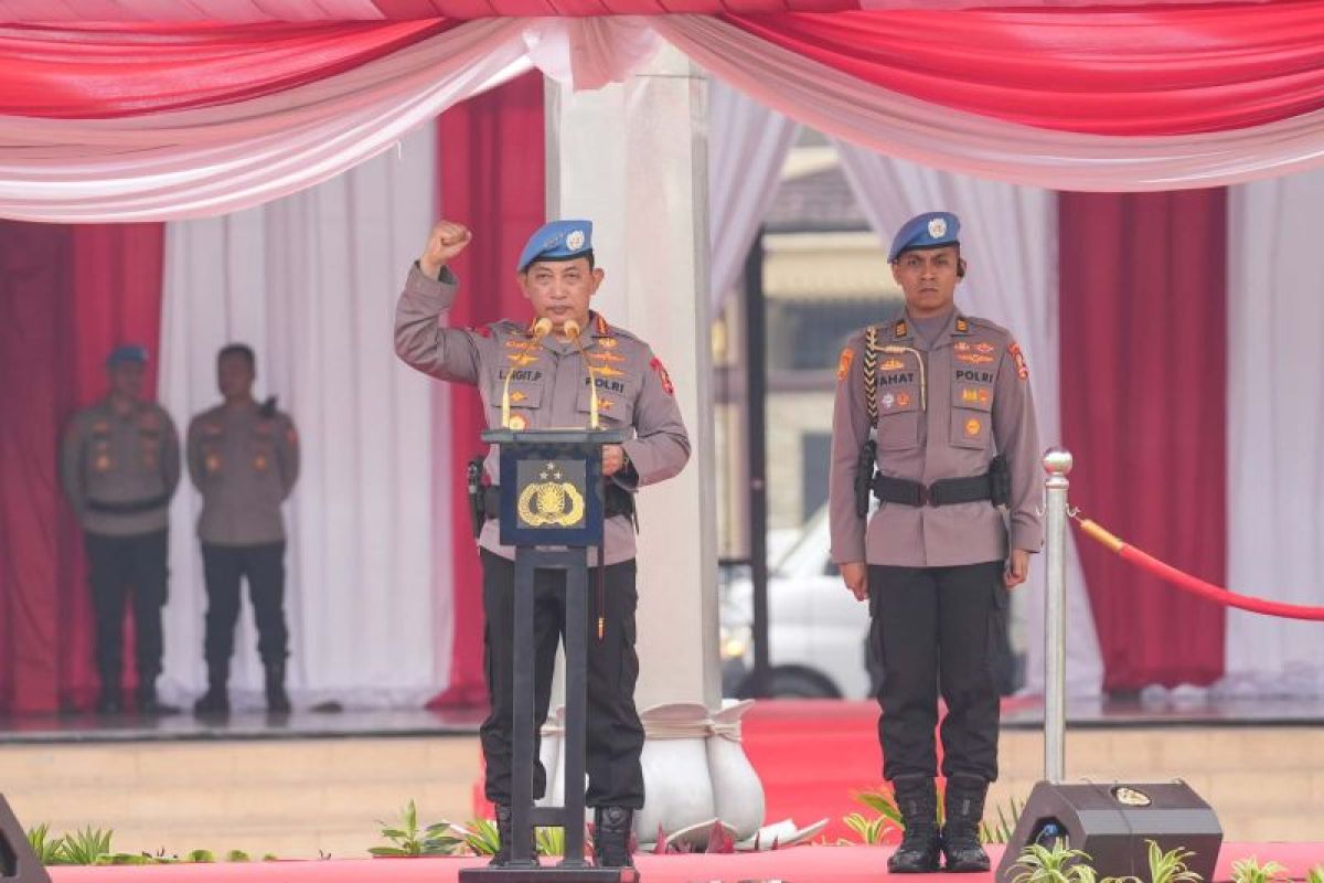 Kapolri lepas 140 personel pasukan FPU 5 jalankan misi perdamaian PBB ke Afrika Tengah